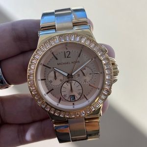 Rose Gold Michael Koda Watch